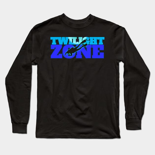 Scuba diving t-shirt designs Long Sleeve T-Shirt by Coreoceanart